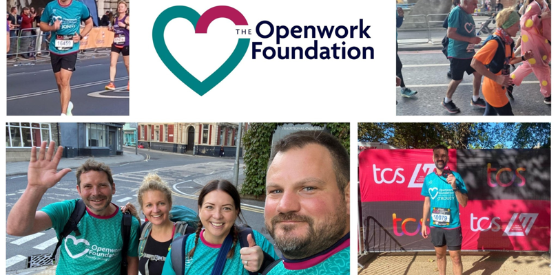 Advisers run the London Marathon, fundraising for the Openwork Foundation